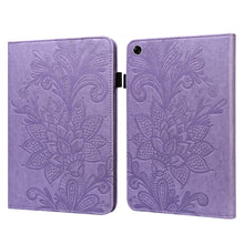 Load image into Gallery viewer, Lace Flower Embossing Pattern Leather Tablet Case, For iPad Pro 11 2022 / 2021 / iPad Air 2020, For Huawei MatePad Pro 10.8 2021 / 2019, For Huawei MatePad 11 2021, For OPPO Pad, For Realme Pad, For Lenovo Tab M8 FHD, For Lenovo Legion Y700            ...