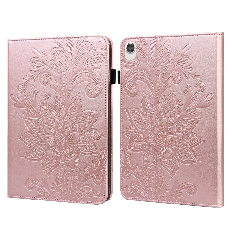 Lace Flower Embossing Pattern Leather Tablet Case, For iPad Pro 11 2022 / 2021 / iPad Air 2020, For Huawei MatePad Pro 10.8 2021 / 2019, For Huawei MatePad 11 2021, For OPPO Pad, For Realme Pad, For Lenovo Tab M8 FHD, For Lenovo Legion Y700            ...