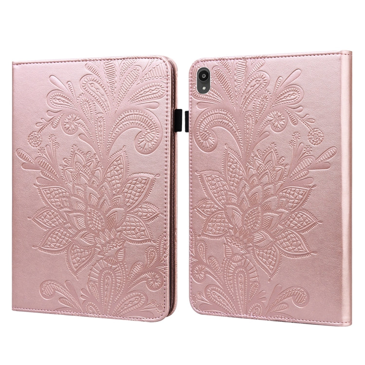 Lace Flower Embossing Pattern Leather Tablet Case, For iPad Pro 11 2022 / 2021 / iPad Air 2020, For Huawei MatePad Pro 10.8 2021 / 2019, For Huawei MatePad 11 2021, For OPPO Pad, For Realme Pad, For Lenovo Tab M8 FHD, For Lenovo Legion Y700            ...