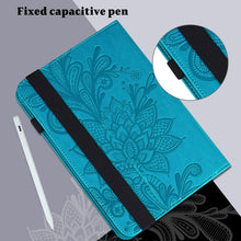 Load image into Gallery viewer, Lace Flower Embossing Pattern Leather Tablet Case, For Samsung Galaxy Tab A8 10.5 2021, For Samsung Galaxy Tab S8