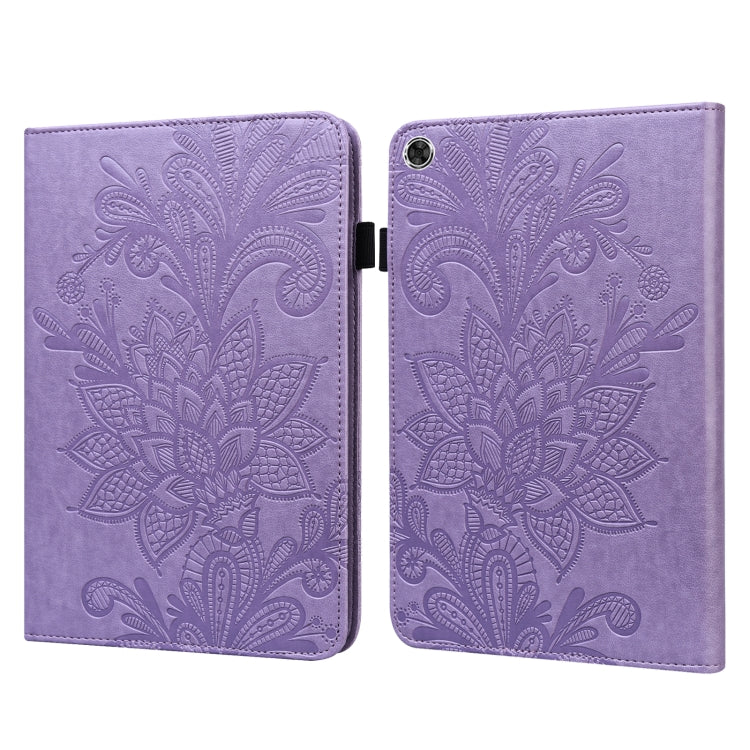 Lace Flower Embossing Pattern Leather Tablet Case, For Samsung Galaxy Tab A8 10.5 2021, For Samsung Galaxy Tab S8