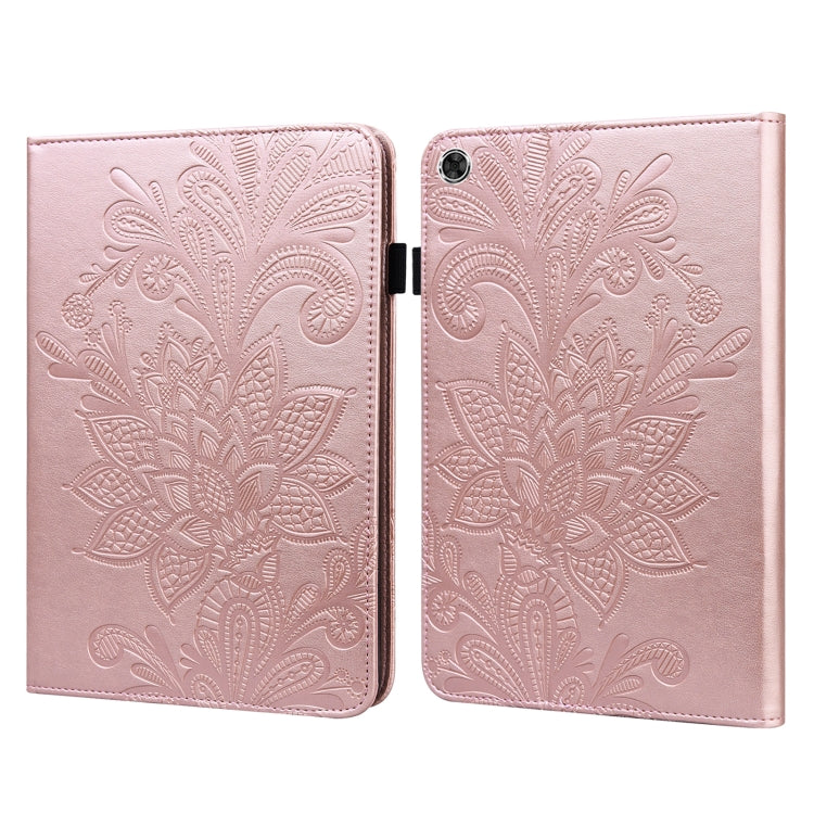 Lace Flower Embossing Pattern Leather Tablet Case, For Samsung Galaxy Tab A8 10.5 2021, For Samsung Galaxy Tab S8
