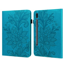 Load image into Gallery viewer, Lace Flower Embossing Pattern Leather Tablet Case, For Samsung Galaxy Tab A8 10.5 2021, For Samsung Galaxy Tab S8