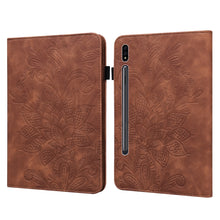 Load image into Gallery viewer, Lace Flower Embossing Pattern Leather Tablet Case, For Samsung Galaxy Tab A8 10.5 2021, For Samsung Galaxy Tab S8