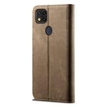 Load image into Gallery viewer, Denim Texture Casual Style Leather Phone Case, For Xiaomi Redmi 10A / 9C