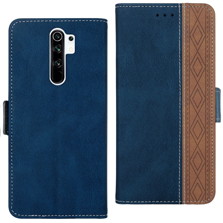 Stitching Side-Magnetic RFID Leather Phone Case, For Xiaomi Redmi 9, For Xiaomi Redmi 9A, For Xiaomi Redmi 9C, For Xiaomi Redmi 9T, For Xiaomi Redmi Note 9 Pro 4G / 9S, For Xiaomi Redmi Note 9 / 10X, For Xiaomi Redmi Note 9T 5G                         ...