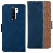 Load image into Gallery viewer, Stitching Side-Magnetic RFID Leather Phone Case, For Xiaomi Redmi 9, For Xiaomi Redmi 9A, For Xiaomi Redmi 9C, For Xiaomi Redmi 9T, For Xiaomi Redmi Note 9 Pro 4G / 9S, For Xiaomi Redmi Note 9 / 10X, For Xiaomi Redmi Note 9T 5G                         ...