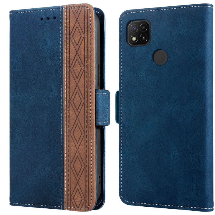 Stitching Side-Magnetic RFID Leather Phone Case, For Xiaomi Redmi 9, For Xiaomi Redmi 9A, For Xiaomi Redmi 9C, For Xiaomi Redmi 9T, For Xiaomi Redmi Note 9 Pro 4G / 9S, For Xiaomi Redmi Note 9 / 10X, For Xiaomi Redmi Note 9T 5G                         ...