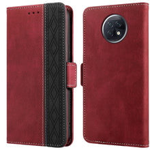 Load image into Gallery viewer, Stitching Side-Magnetic RFID Leather Phone Case, For Xiaomi Redmi 9, For Xiaomi Redmi 9A, For Xiaomi Redmi 9C, For Xiaomi Redmi 9T, For Xiaomi Redmi Note 9 Pro 4G / 9S, For Xiaomi Redmi Note 9 / 10X, For Xiaomi Redmi Note 9T 5G                         ...