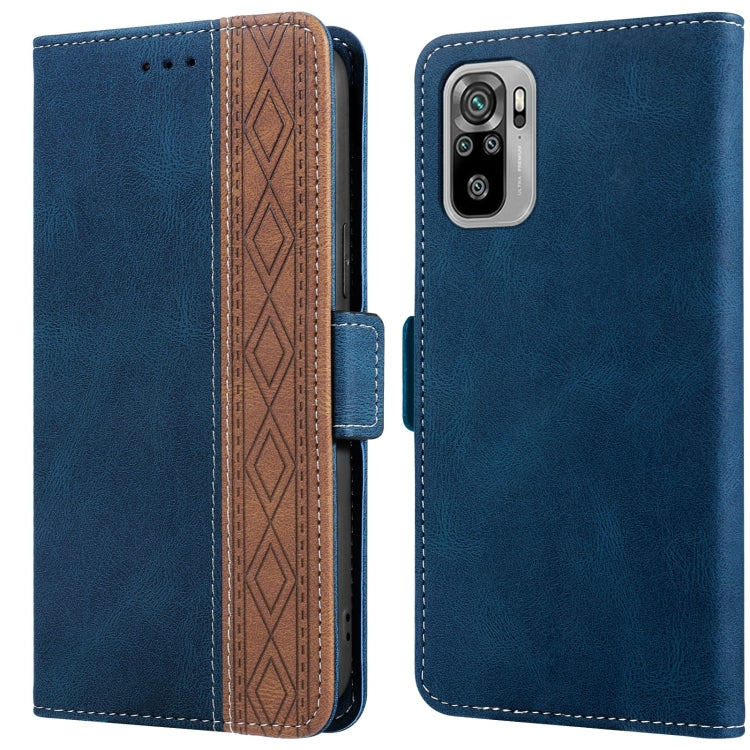 Stitching Side-Magnetic RFID Leather Phone Case, For Xiaomi Redmi 9, For Xiaomi Redmi 9A, For Xiaomi Redmi 9C, For Xiaomi Redmi 9T, For Xiaomi Redmi Note 9 Pro 4G / 9S, For Xiaomi Redmi Note 9 / 10X, For Xiaomi Redmi Note 9T 5G                         ...