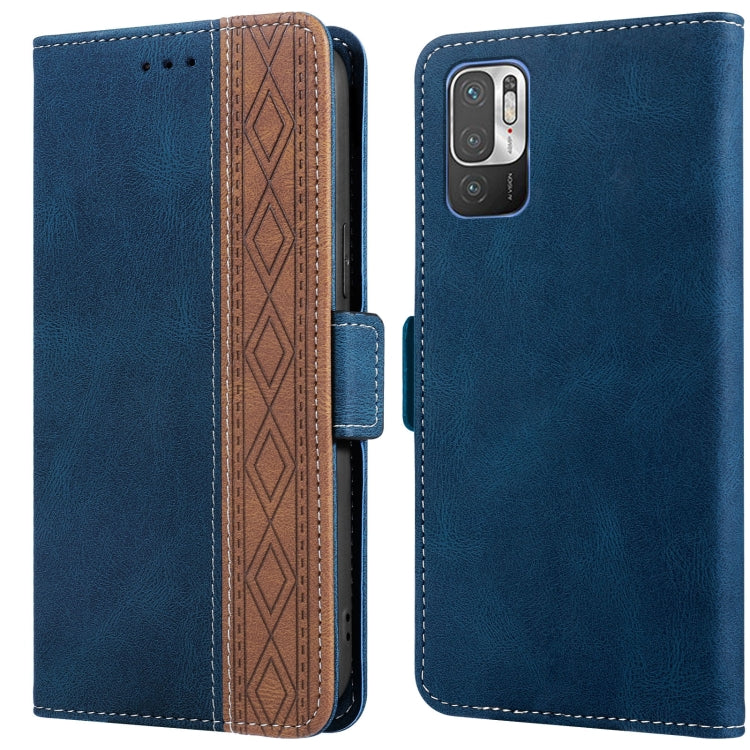 Stitching Side-Magnetic RFID Leather Phone Case, For Xiaomi Redmi 9, For Xiaomi Redmi 9A, For Xiaomi Redmi 9C, For Xiaomi Redmi 9T, For Xiaomi Redmi Note 9 Pro 4G / 9S, For Xiaomi Redmi Note 9 / 10X, For Xiaomi Redmi Note 9T 5G                         ...
