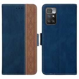 Stitching Side-Magnetic RFID Leather Phone Case, For Xiaomi Redmi 10 4G, For Xiaomi Redmi Note 11 Pro, For Xiaomi Mi 11 Lite, For Xiaomi Mi 11T, For Xiaomi Poco X3, For Xiaomi 12