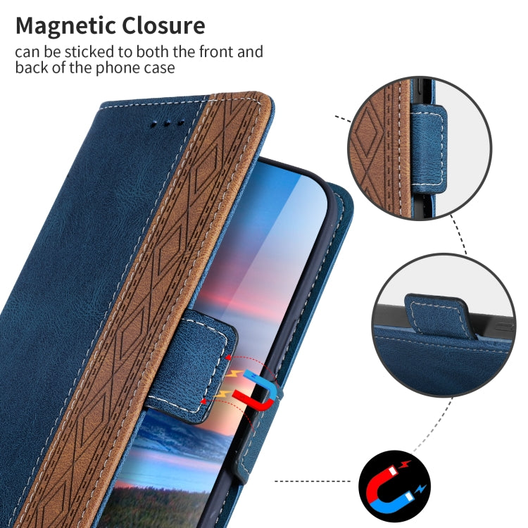 Stitching Side-Magnetic RFID Leather Phone Case, For Xiaomi Redmi 10 4G, For Xiaomi Redmi Note 11 Pro, For Xiaomi Mi 11 Lite, For Xiaomi Mi 11T, For Xiaomi Poco X3, For Xiaomi 12