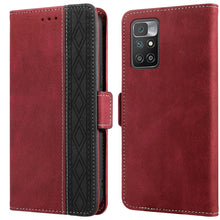 Load image into Gallery viewer, Stitching Side-Magnetic RFID Leather Phone Case, For Xiaomi Redmi 10 4G, For Xiaomi Redmi Note 11 Pro, For Xiaomi Mi 11 Lite, For Xiaomi Mi 11T, For Xiaomi Poco X3, For Xiaomi 12