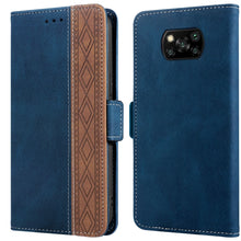 Load image into Gallery viewer, Stitching Side-Magnetic RFID Leather Phone Case, For Xiaomi Redmi 10 4G, For Xiaomi Redmi Note 11 Pro, For Xiaomi Mi 11 Lite, For Xiaomi Mi 11T, For Xiaomi Poco X3, For Xiaomi 12