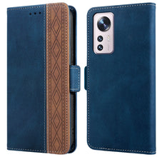 Load image into Gallery viewer, Stitching Side-Magnetic RFID Leather Phone Case, For Xiaomi Redmi 10 4G, For Xiaomi Redmi Note 11 Pro, For Xiaomi Mi 11 Lite, For Xiaomi Mi 11T, For Xiaomi Poco X3, For Xiaomi 12