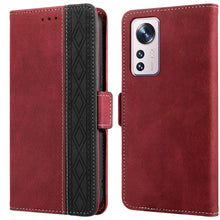 Load image into Gallery viewer, Stitching Side-Magnetic RFID Leather Phone Case, For Xiaomi Redmi 10 4G, For Xiaomi Redmi Note 11 Pro, For Xiaomi Mi 11 Lite, For Xiaomi Mi 11T, For Xiaomi Poco X3, For Xiaomi 12