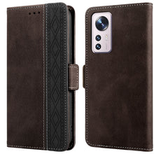 Load image into Gallery viewer, Stitching Side-Magnetic RFID Leather Phone Case, For Xiaomi Redmi 10 4G, For Xiaomi Redmi Note 11 Pro, For Xiaomi Mi 11 Lite, For Xiaomi Mi 11T, For Xiaomi Poco X3, For Xiaomi 12