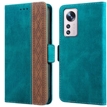 Load image into Gallery viewer, Stitching Side-Magnetic RFID Leather Phone Case, For Xiaomi Redmi 10 4G, For Xiaomi Redmi Note 11 Pro, For Xiaomi Mi 11 Lite, For Xiaomi Mi 11T, For Xiaomi Poco X3, For Xiaomi 12