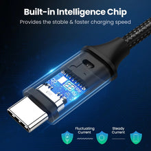 Load image into Gallery viewer, USB-C / Type-C Male to USB-C / Type-C Male Thunderbolt 3 Data Cable, 30cm, 50cm, 80cm, 1m, 1.2m
