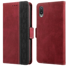 Load image into Gallery viewer, Stitching Side-Magnetic RFID Leather Phone Case, For Samsung Galaxy A02, For Samsung Galaxy A02s, For Samsung Galaxy A03s 166mm, For Samsung Galaxy A12 5G, For Samsung Galaxy A13 4G, For Samsung Galaxy A13 5G, For Samsung Galaxy A22 5G                 ...