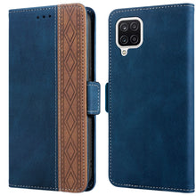 Load image into Gallery viewer, Stitching Side-Magnetic RFID Leather Phone Case, For Samsung Galaxy A02, For Samsung Galaxy A02s, For Samsung Galaxy A03s 166mm, For Samsung Galaxy A12 5G, For Samsung Galaxy A13 4G, For Samsung Galaxy A13 5G, For Samsung Galaxy A22 5G                 ...