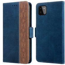 Load image into Gallery viewer, Stitching Side-Magnetic RFID Leather Phone Case, For Samsung Galaxy A02, For Samsung Galaxy A02s, For Samsung Galaxy A03s 166mm, For Samsung Galaxy A12 5G, For Samsung Galaxy A13 4G, For Samsung Galaxy A13 5G, For Samsung Galaxy A22 5G                 ...
