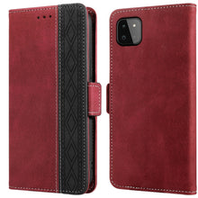 Load image into Gallery viewer, Stitching Side-Magnetic RFID Leather Phone Case, For Samsung Galaxy A02, For Samsung Galaxy A02s, For Samsung Galaxy A03s 166mm, For Samsung Galaxy A12 5G, For Samsung Galaxy A13 4G, For Samsung Galaxy A13 5G, For Samsung Galaxy A22 5G                 ...