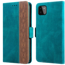 Load image into Gallery viewer, Stitching Side-Magnetic RFID Leather Phone Case, For Samsung Galaxy A02, For Samsung Galaxy A02s, For Samsung Galaxy A03s 166mm, For Samsung Galaxy A12 5G, For Samsung Galaxy A13 4G, For Samsung Galaxy A13 5G, For Samsung Galaxy A22 5G                 ...