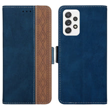Load image into Gallery viewer, Stitching Side-Magnetic RFID Leather Phone Case, For Samsung Galaxy A53 5G, For Samsung Galaxy A72 4G / 5G, For Samsung Galaxy A73 5G, For Samsung Galaxy S10, For Samsung Galaxy S10+, For Samsung Galaxy S20, For Samsung Galaxy S20 FE 5G                ...