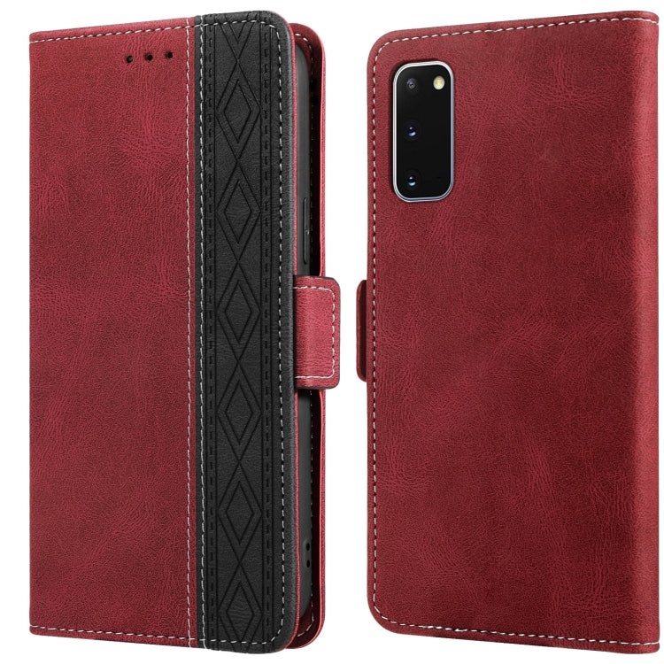 Stitching Side-Magnetic RFID Leather Phone Case, For Samsung Galaxy A53 5G, For Samsung Galaxy A72 4G / 5G, For Samsung Galaxy A73 5G, For Samsung Galaxy S10, For Samsung Galaxy S10+, For Samsung Galaxy S20, For Samsung Galaxy S20 FE 5G                ...