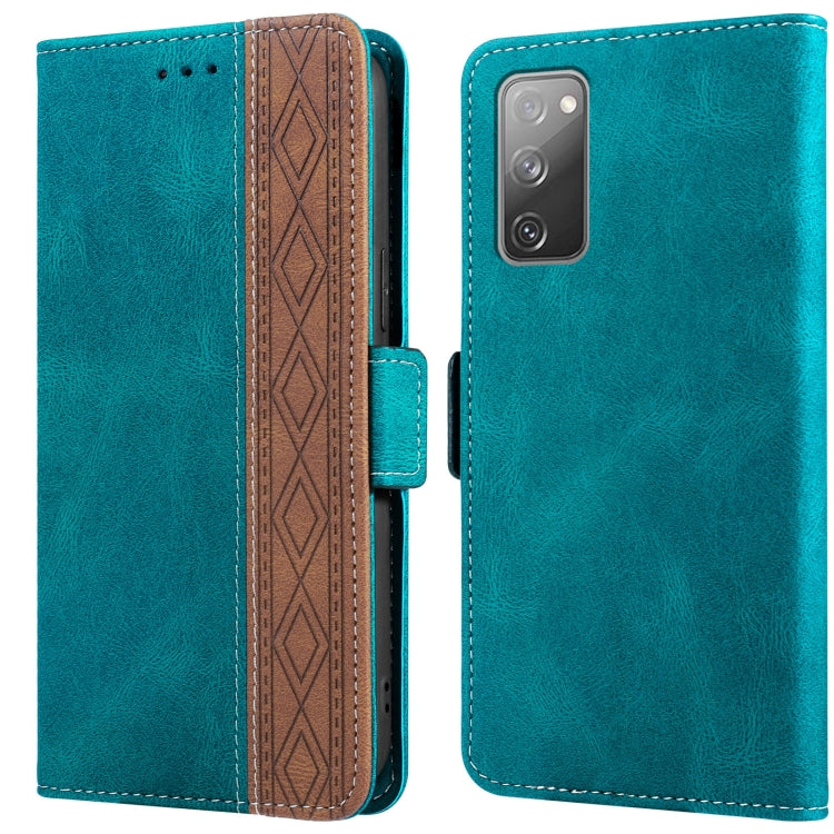 Stitching Side-Magnetic RFID Leather Phone Case, For Samsung Galaxy A53 5G, For Samsung Galaxy A72 4G / 5G, For Samsung Galaxy A73 5G, For Samsung Galaxy S10, For Samsung Galaxy S10+, For Samsung Galaxy S20, For Samsung Galaxy S20 FE 5G                ...