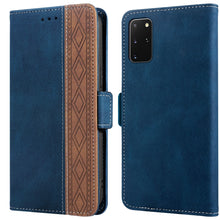 Load image into Gallery viewer, Stitching Side-Magnetic RFID Leather Phone Case, For Samsung Galaxy A53 5G, For Samsung Galaxy A72 4G / 5G, For Samsung Galaxy A73 5G, For Samsung Galaxy S10, For Samsung Galaxy S10+, For Samsung Galaxy S20, For Samsung Galaxy S20 FE 5G                ...