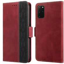 Load image into Gallery viewer, Stitching Side-Magnetic RFID Leather Phone Case, For Samsung Galaxy A53 5G, For Samsung Galaxy A72 4G / 5G, For Samsung Galaxy A73 5G, For Samsung Galaxy S10, For Samsung Galaxy S10+, For Samsung Galaxy S20, For Samsung Galaxy S20 FE 5G                ...
