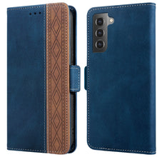 Load image into Gallery viewer, Stitching Side-Magnetic RFID Leather Phone Case, For Samsung Galaxy A53 5G, For Samsung Galaxy A72 4G / 5G, For Samsung Galaxy A73 5G, For Samsung Galaxy S10, For Samsung Galaxy S10+, For Samsung Galaxy S20, For Samsung Galaxy S20 FE 5G                ...