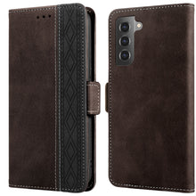 Load image into Gallery viewer, Stitching Side-Magnetic RFID Leather Phone Case, For Samsung Galaxy A53 5G, For Samsung Galaxy A72 4G / 5G, For Samsung Galaxy A73 5G, For Samsung Galaxy S10, For Samsung Galaxy S10+, For Samsung Galaxy S20, For Samsung Galaxy S20 FE 5G                ...