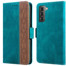 Load image into Gallery viewer, Stitching Side-Magnetic RFID Leather Phone Case, For Samsung Galaxy A53 5G, For Samsung Galaxy A72 4G / 5G, For Samsung Galaxy A73 5G, For Samsung Galaxy S10, For Samsung Galaxy S10+, For Samsung Galaxy S20, For Samsung Galaxy S20 FE 5G                ...