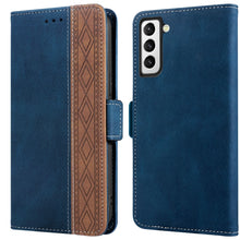 Load image into Gallery viewer, Stitching Side-Magnetic RFID Leather Phone Case, For Samsung Galaxy A53 5G, For Samsung Galaxy A72 4G / 5G, For Samsung Galaxy A73 5G, For Samsung Galaxy S10, For Samsung Galaxy S10+, For Samsung Galaxy S20, For Samsung Galaxy S20 FE 5G                ...