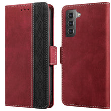 Load image into Gallery viewer, Stitching Side-Magnetic RFID Leather Phone Case, For Samsung Galaxy A53 5G, For Samsung Galaxy A72 4G / 5G, For Samsung Galaxy A73 5G, For Samsung Galaxy S10, For Samsung Galaxy S10+, For Samsung Galaxy S20, For Samsung Galaxy S20 FE 5G                ...
