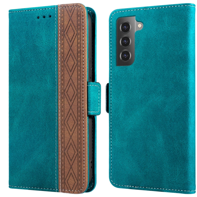 Stitching Side-Magnetic RFID Leather Phone Case, For Samsung Galaxy A53 5G, For Samsung Galaxy A72 4G / 5G, For Samsung Galaxy A73 5G, For Samsung Galaxy S10, For Samsung Galaxy S10+, For Samsung Galaxy S20, For Samsung Galaxy S20 FE 5G                ...