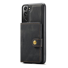 Load image into Gallery viewer, JEEHOOD Retro Magnetic Detachable Phone Case with Wallet &amp; Card Slot &amp; Holder, For Samsung Galaxy S22 5G, For Samsung Galaxy S22+ 5G, For Samsung Galaxy A33 5G, For Samsung Galaxy A53 5G