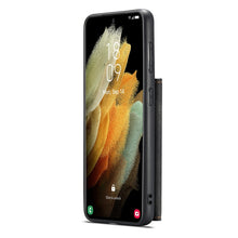 Load image into Gallery viewer, JEEHOOD Retro Magnetic Detachable Phone Case with Wallet &amp; Card Slot &amp; Holder, For Samsung Galaxy S22 5G, For Samsung Galaxy S22+ 5G, For Samsung Galaxy A33 5G, For Samsung Galaxy A53 5G
