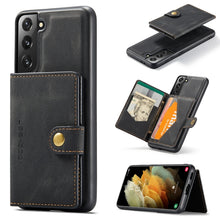 Load image into Gallery viewer, JEEHOOD Retro Magnetic Detachable Phone Case with Wallet &amp; Card Slot &amp; Holder, For Samsung Galaxy S22 5G, For Samsung Galaxy S22+ 5G, For Samsung Galaxy A33 5G, For Samsung Galaxy A53 5G