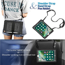 Load image into Gallery viewer, Contrast Color Silicone + PC Combination Case with Holder, For iPad 9.7, For iPad 10.2