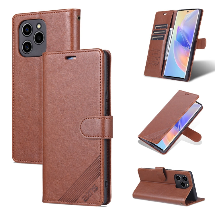 AZNS Sheepskin Texture Flip Leather Phone Case, For Honor 60 SE, For Xiaomi Redmi K50 / K50 Pro
