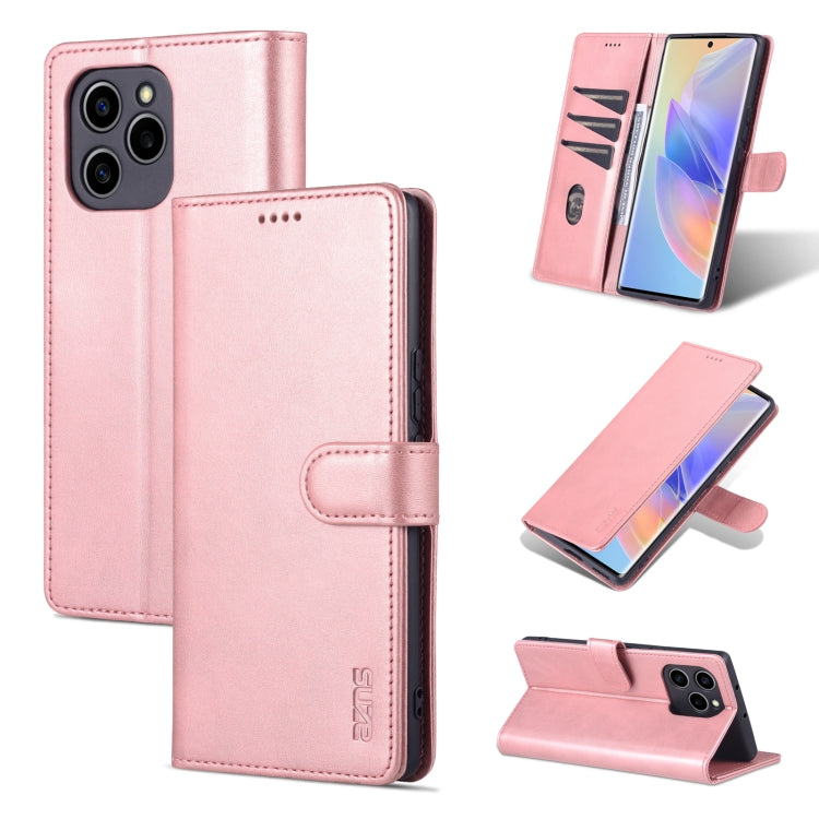 AZNS Skin Feel Calf Texture Horizontal Flip Leather Phone Case, For Honor 60 SE, For Samsung Galaxy A23 5G