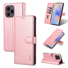 Load image into Gallery viewer, AZNS Skin Feel Calf Texture Horizontal Flip Leather Phone Case, For Honor 60 SE, For Samsung Galaxy A23 5G