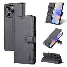 Load image into Gallery viewer, AZNS Skin Feel Calf Texture Horizontal Flip Leather Phone Case, For Honor 60 SE, For Samsung Galaxy A23 5G