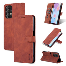 Load image into Gallery viewer, AZNS Skin Feel Calf Texture Horizontal Flip Leather Phone Case, For Honor 60 SE, For Samsung Galaxy A23 5G