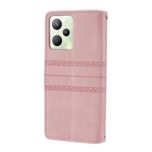 Load image into Gallery viewer, Embossed Striped Magnetic Buckle Horizontal Flip Phone Leather Case, For OPPO Realme 9 Pro, For Xiaomi Redmi K50 Gaming, For Xiaomi Redmi K50 Pro